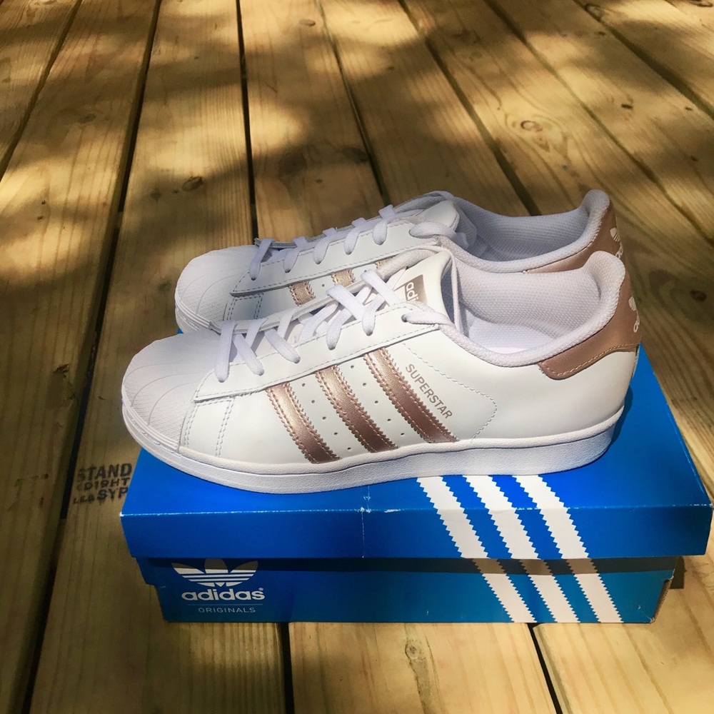 Adidas Superstar Rose Gold 6.5